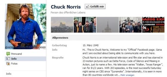 Chuck Norris lebt
