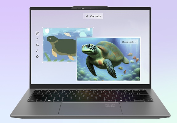 Acer Swift X 14 AI AMD im Test
