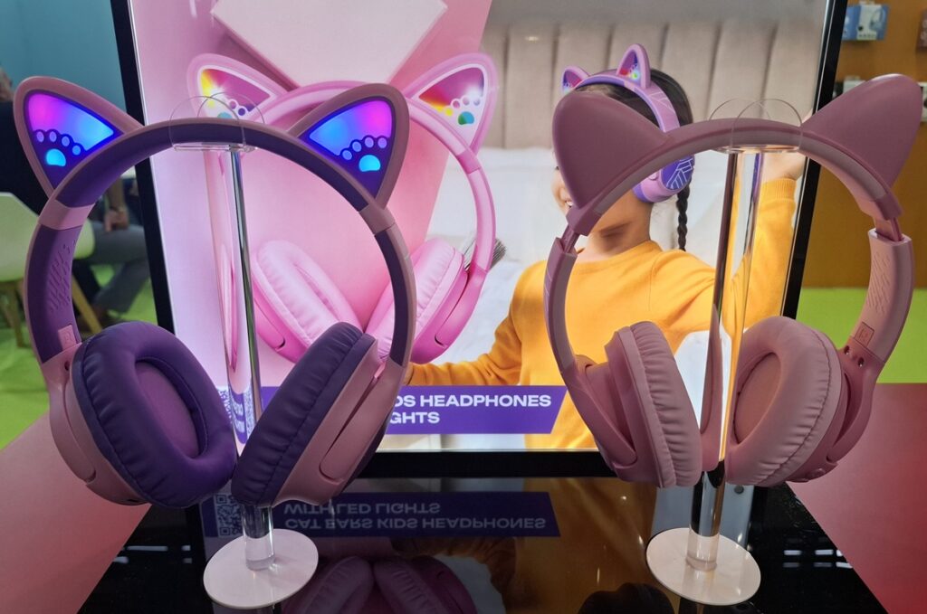 Kinderkopfhörer mit Lautstärkebegrenzung für den Computer
