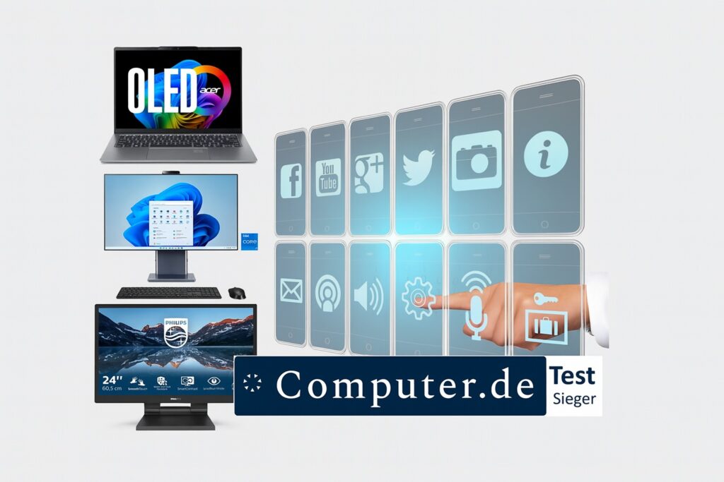 Top 10: Der beste Computer mit Touchscreen im Test – All in One oder Laptop?