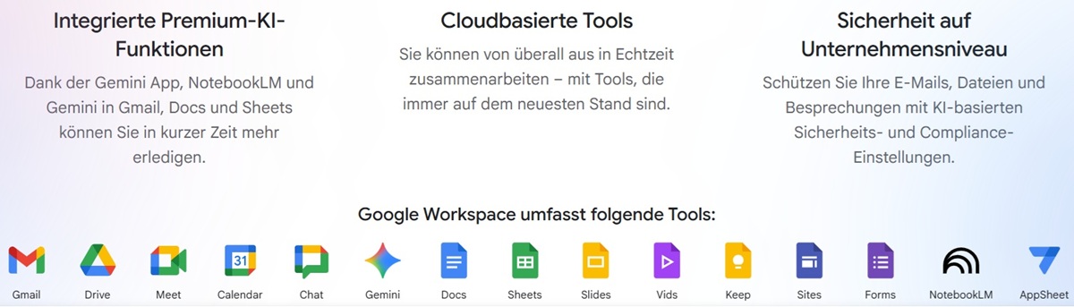 der all-in-one google workspace