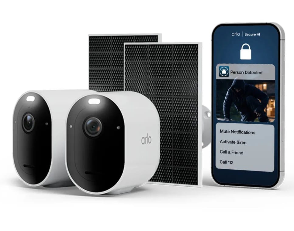 Arlo Sicherheitskamera mit Solarpanel getestet 2026