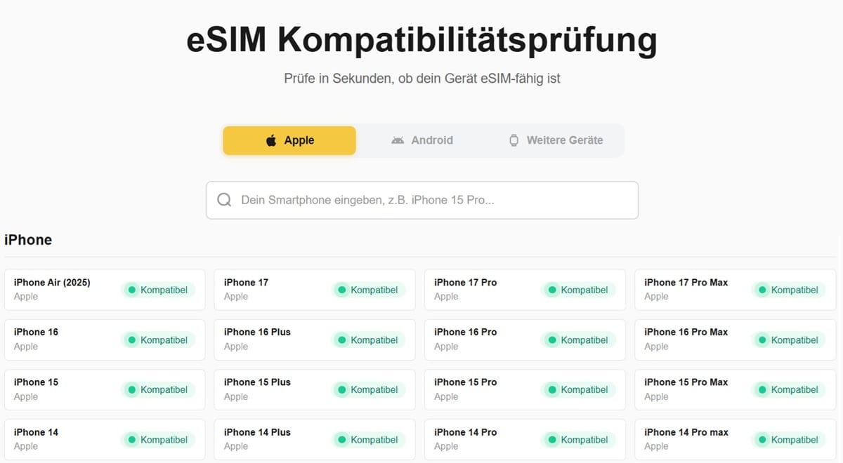 BuddySIM – prüft die Konnektivität deines Handys