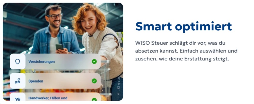 In der Praxis macht WISO Steuer alles für dich!