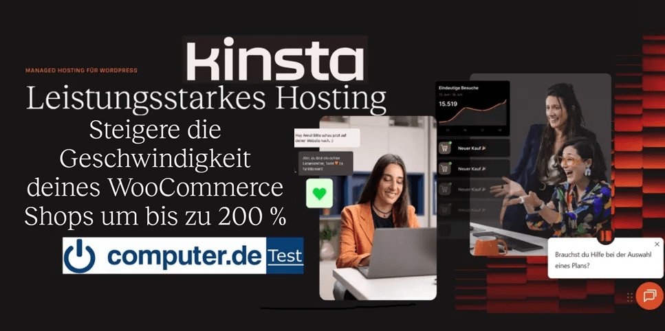 Kinsta WooCommerce Hosting – Der ausführliche Guide für schnelle, stabile & skalierbare Shops