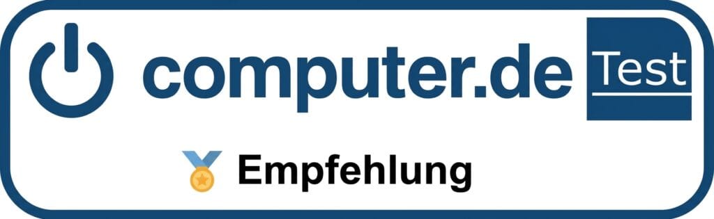 Testlabel Computer.de Empfehlung für BuddySIM Reise-eSIM Anbieter
