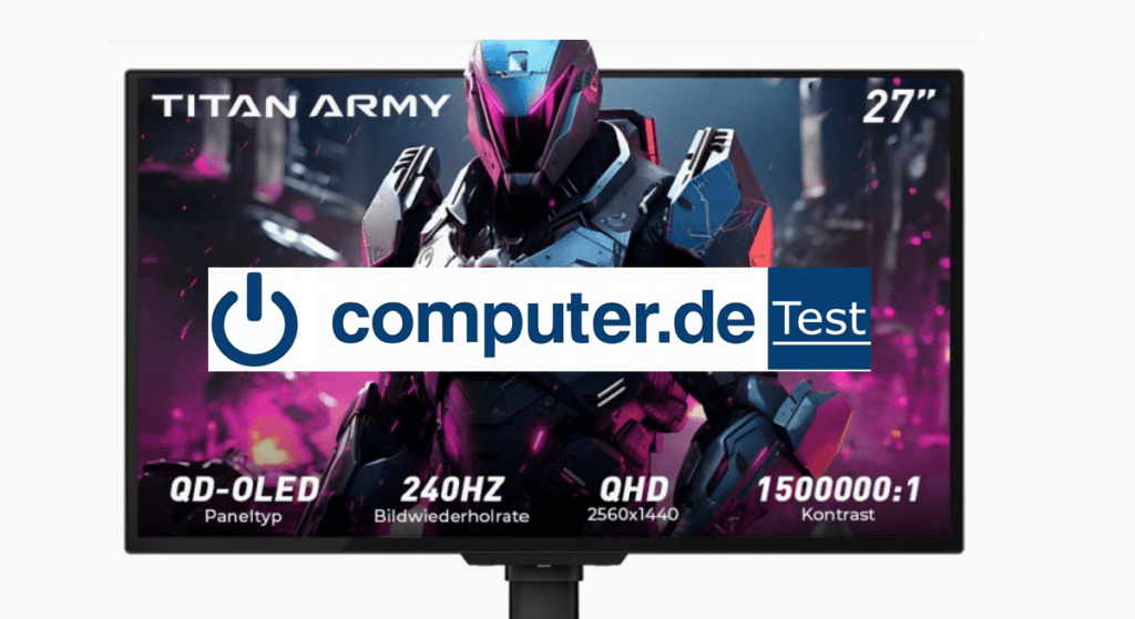 Titan Army Monitor 27 Zoll im Redaktionstest 2026