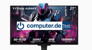 Titan Army Monitor 27 Zoll im Redaktionstest 2026
