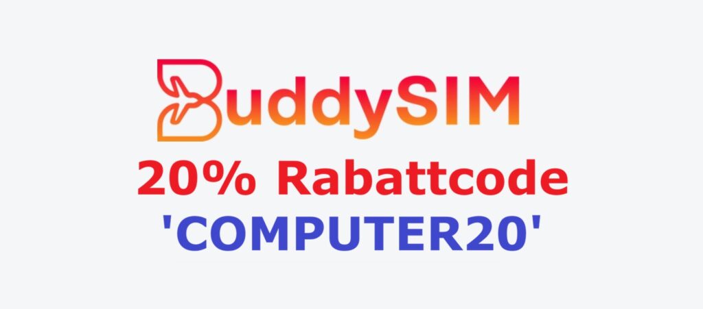 BuddySIM 20% Rabattcode 'COMPUTER20'