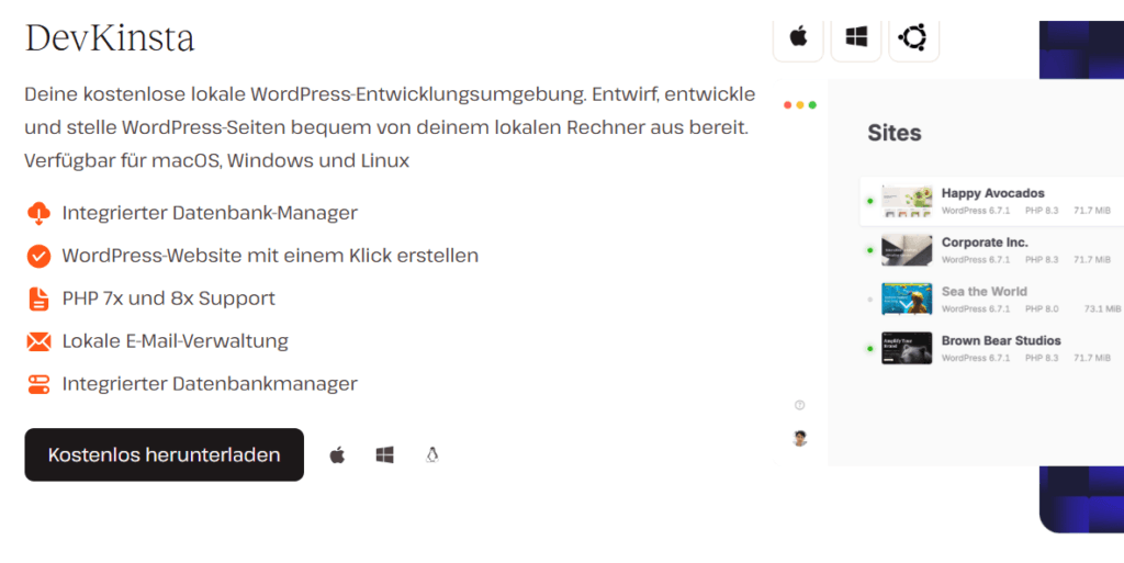 DevKisnsta gibt es für Entwickler dazu