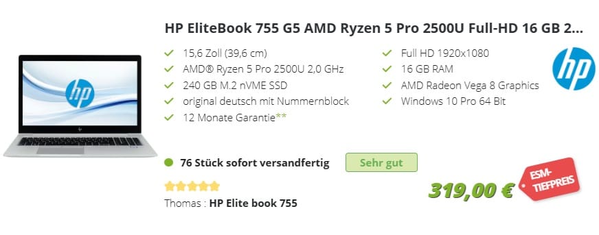 HP-Elite-Book-Angebot-zum-Black-Friday